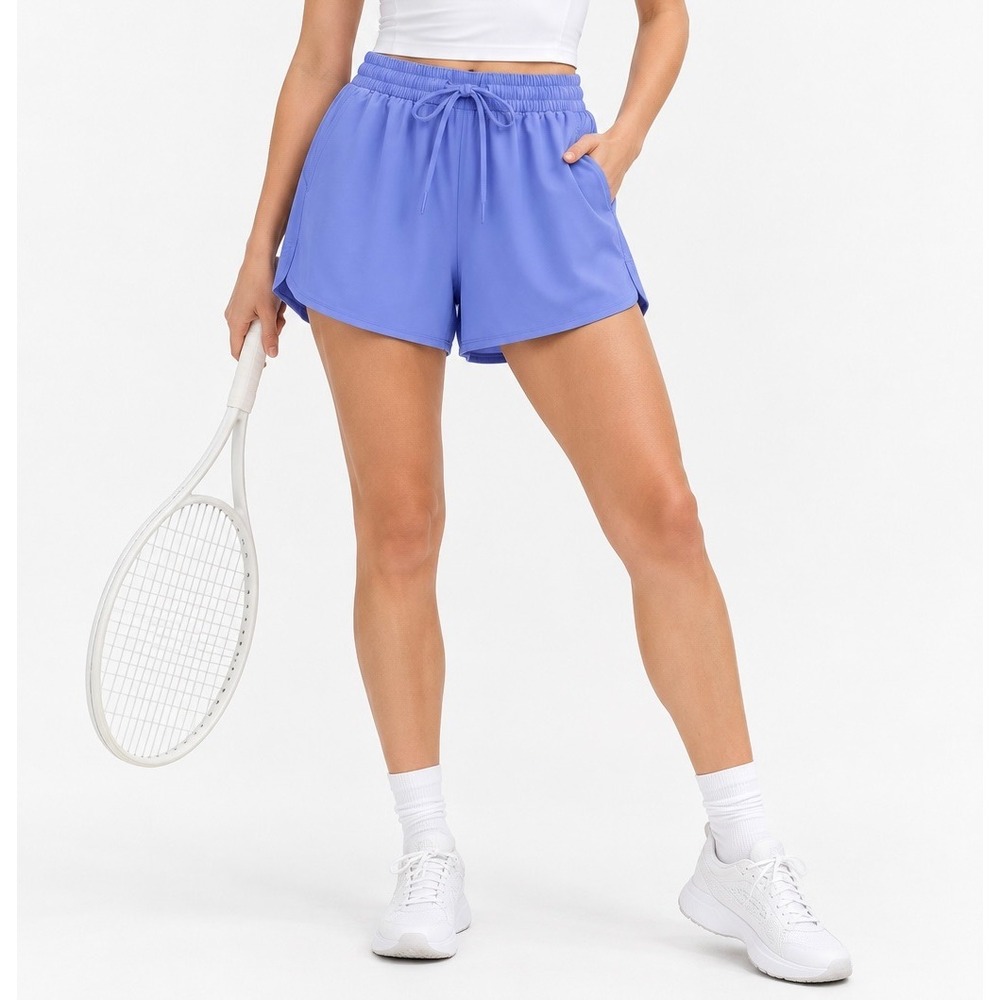 NWT Lululemon Court Rival High-Rise Short 3" Size 2 Wild Indigo Athletic‎ Tennis